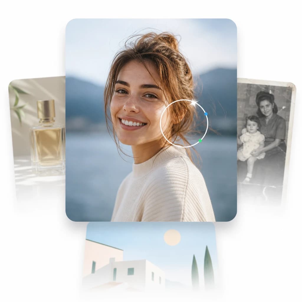 Enhance portraits, products, anime, and old photos